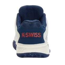 KSwiss Tennisschuhe Hypercourt Express 2 Clay/Sandplatz 2023 Weiss/opalblau Kinder -Head || Wilson || YONEX Verkäufe KSwiss 86614 146 Hypercourt Express Schuh205 999x999 1