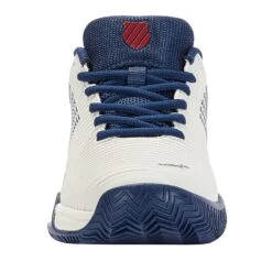 KSwiss Tennisschuhe Hypercourt Express 2 Clay/Sandplatz 2023 Weiss/opalblau Kinder -Head || Wilson || YONEX Verkäufe KSwiss 86614 146 Hypercourt Express Schuh206 958x958 1