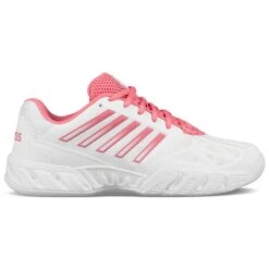 KSwiss Tennisschuhe BigShot Light 3 Indoor/Carpet/Teppich Weiss/pink Damen -Head || Wilson || YONEX Verkäufe KSwiss 95445 175 Bigshot Light 3 Carpet 1024x1024 1