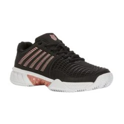 KSwiss Tennisschuhe Express Light 3 Clay/Sandplatz 2023 Schwarz/grau Damen -Head || Wilson || YONEX Verkäufe KSwiss 98563 049 Express Light Schuh207 1200x1200 1