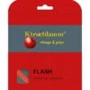 Kirschbaum Tennissaite Flash (Haltbarkeit+Power) Orange 12m Set