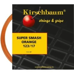 Besaitung Mit Tennissaite Kirschbaum Super Smash (Haltbarkeit+Kontrolle) Orange