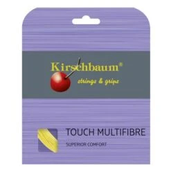 Kirschbaum Tennissaite Touch Multifibre (Armschonung) Natur 12m Set