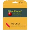 Kirschbaum Tennissaite Pro Line No. II (Haltbarkeit+Kontrolle) Rot 12m Set