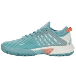 KSwiss Tennisschuhe Hypercourt Supreme Clay/Sandplatz 2023 Hellblau Damen -Head || Wilson || YONEX Verkäufe Kswiss 96617 407 Hypercourt Supreme Schuh203 1200x1200 1