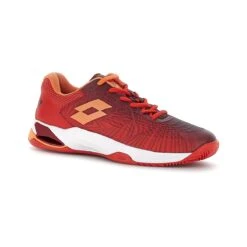 Lotto Tennisschuhe Mirage 100 II Clay/Sandplatz/Stabilität 2023 Rot Herren
