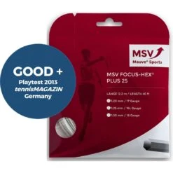 MSV Tennissaite Focus Hex Plus 25 Weiss 12m Set -Head || Wilson || YONEX Verkäufe MSV20Focus20Hex20Plus20252012m20Whi20GOOD 1115x1115 1
