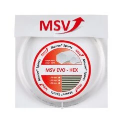 MSV Tennissaite Evo Hex Chrystal 12m Set
