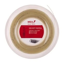 MSV Tennissaite Soft Control (Allround+Touch) Natur 200m Rolle