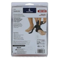 Mueller Fussgelenkschutz Basic Schwarz - Universalgröße - -Head || Wilson || YONEX Verkäufe MUELLER 42037 FUSSGELENK BASIC 3 1200x1200 1