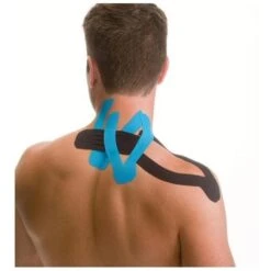 Nasara Tape Original Kinesiology 5cm X 5 Meter Schwarz -Head || Wilson || YONEX Verkäufe Mueller Kinesiology Tape backside 565x565 2