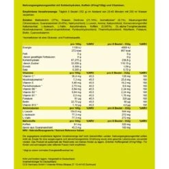 NUTRIXXION Energie Gel Mit Koffein (40mg) - Lang - & Kurzkettigen (Tri-Source) Kohlenhydrate - Cola/Lemon 24x44g Box -Head || Wilson || YONEX Verkäufe NTX 1538 gel einz karton cola free 2 1200x1200 1