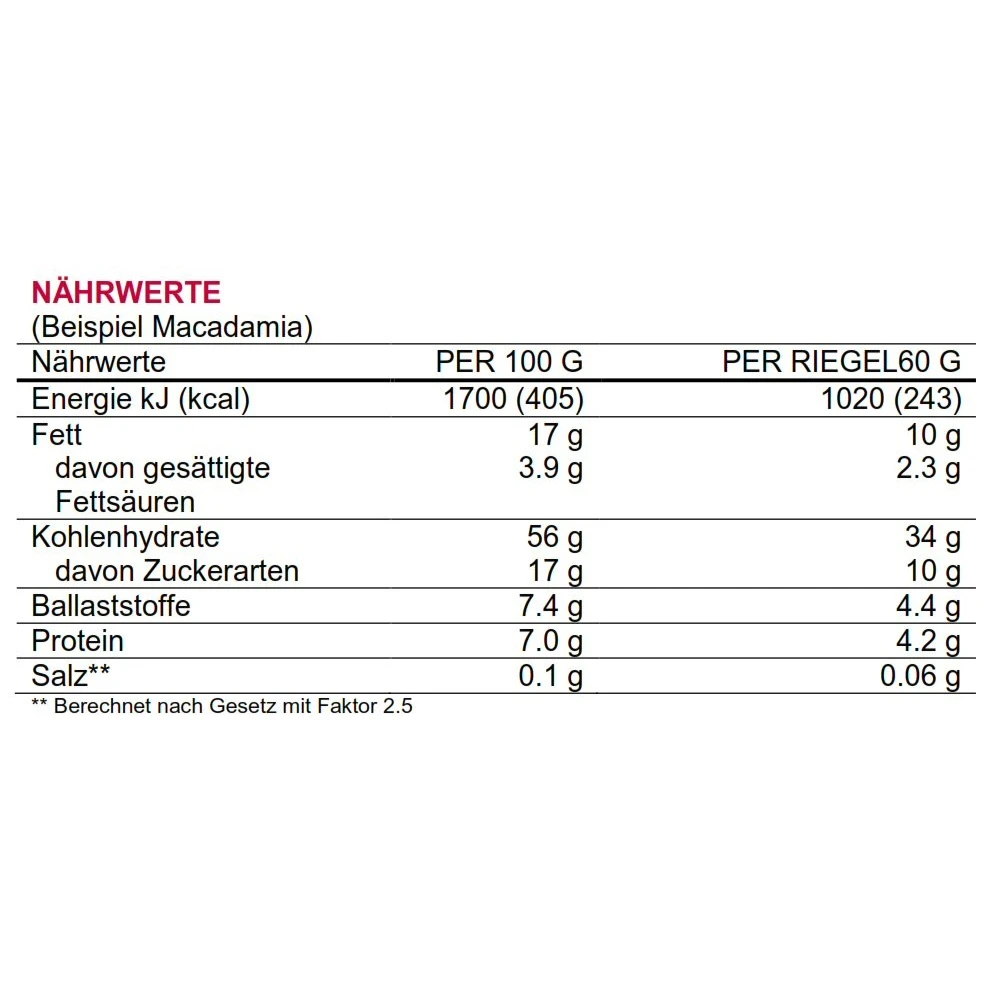 Sponser Energy Oat Pack (geballte Energie Aus Hafer) Macadamia/Chufas 30x60g Box 3 Sponser Energy Oat Pack (geballte Energie Aus Hafer) Macadamia/Chufas 30x60g Box – Bild 3