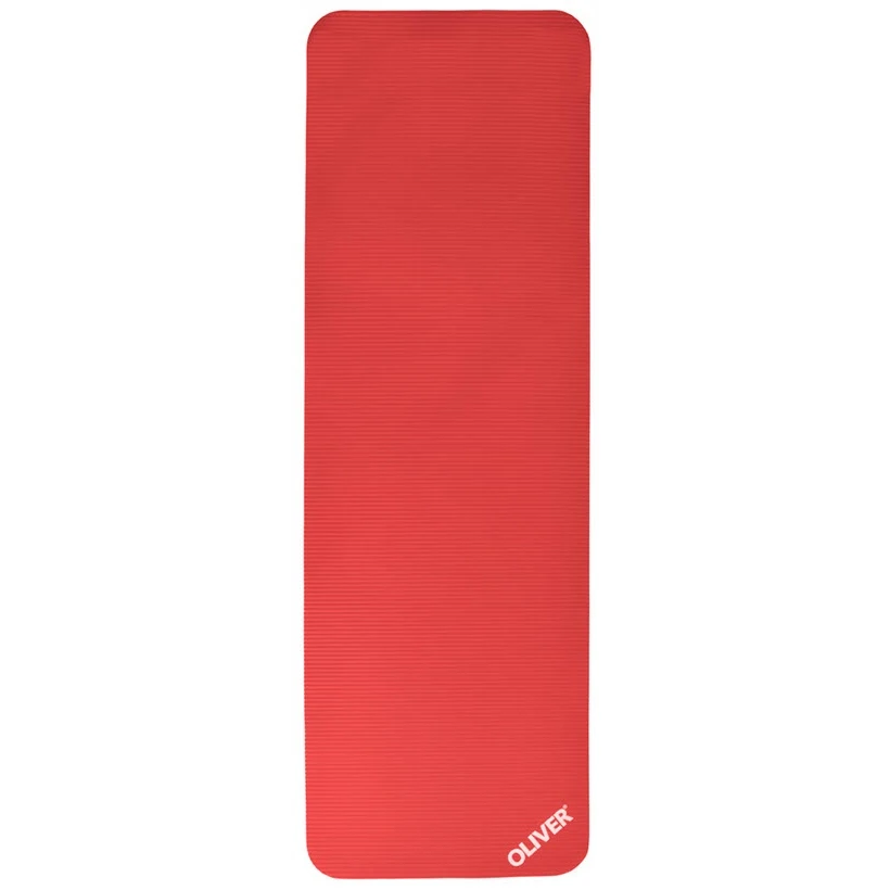 Oliver Fitness Trainingsmatte 180x60x1cm Rot 2 Oliver Fitness Trainingsmatte 180x60x1cm Rot – Bild 2