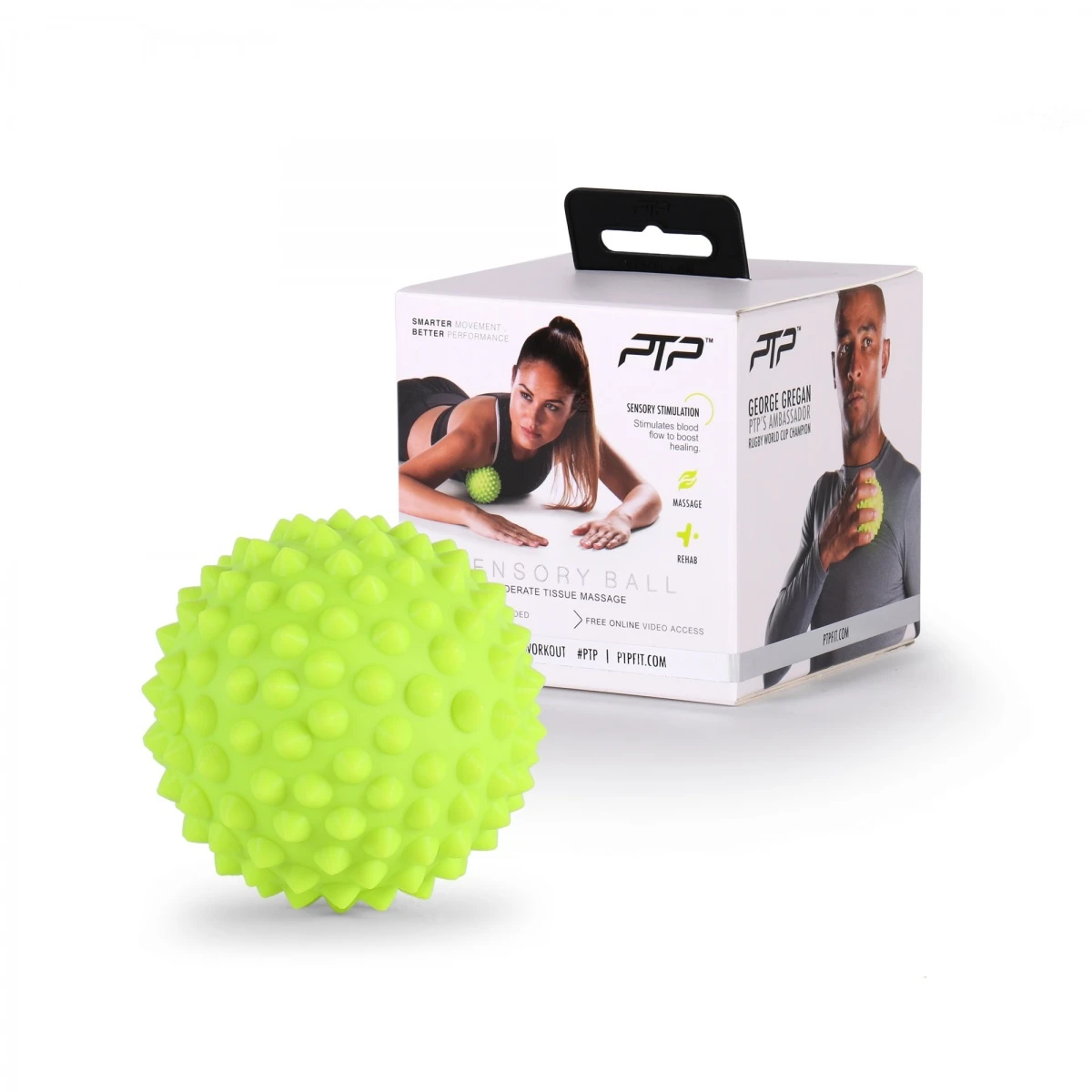 PTP Massageball Mit Noppen 1 PTP Massageball Mit Noppen
