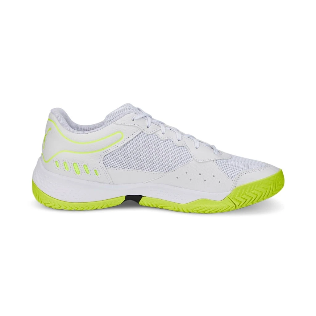 Puma Tennisschuhe Solarsmash RCT Allcourt Weiss/gelb Herren 8 Puma Tennisschuhe Solarsmash RCT Allcourt Weiss/gelb Herren – Bild 8