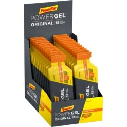 PowerBar PowerGel Original (Kohlenhydrat-Gel) Tropische Früchte 24x41g Box