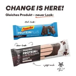PowerBar Eiweissriegel Protein Plus Low Sugar Schokoladen-Geschmack (Chocolate/Brownie) 16x35g Box -Head || Wilson || YONEX Verkäufe Powerbar 21508445 Protein Plus Low 2 1200x1200 1