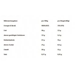 PowerBar Eiweissriegel Natural Protein Erdnüssen/Banane/Bitterschokoladestücken 24x40g Box -Head || Wilson || YONEX Verkäufe Powerbar 21570400 Natural Protein Riegel 2 705x705 1