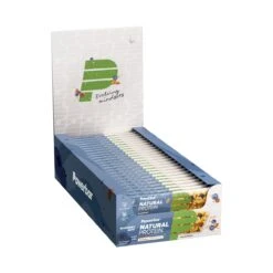PowerBar Eiweissriegel Natural Protein Erdnüssen/Mandeln/kandierten Cranberries/Heidelbeeren 24x40g Box