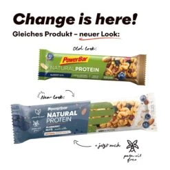 PowerBar Eiweissriegel Natural Protein Erdnüssen/Mandeln/kandierten Cranberries/Heidelbeeren 24x40g Box -Head || Wilson || YONEX Verkäufe Powerbar 21571400 Natural Protein Riegel 2 1200x1200 1