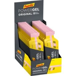 PowerBar PowerGel Original (Kohlenhydrat-Gel) Erdbeere/Banane 24x41g Box