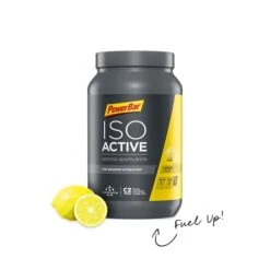 PowerBar IsoActive - Isotonisches Sportgetränk Mit 5 Mineralstoffen & Kohlenhydraten - Zitronen-Geschmack 1320g Dose