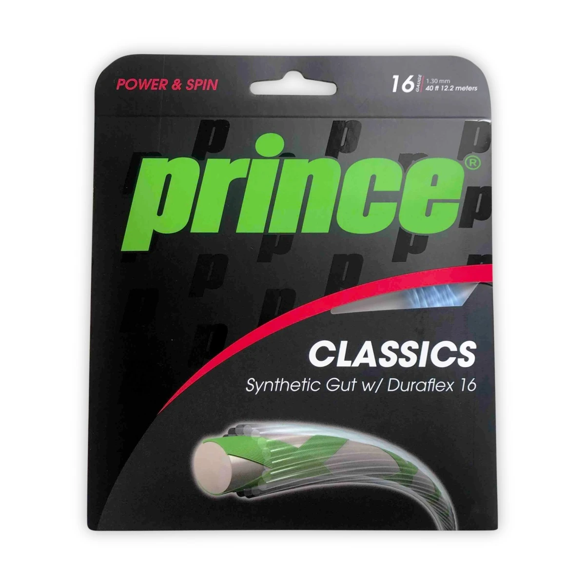 Prince Tennissaite Synthetic Gut Duraflex (Allround+Haltbarkeit) Blau 12m Set 1 Prince Tennissaite Synthetic Gut Duraflex (Allround+Haltbarkeit) Blau 12m Set