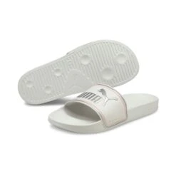 Puma Badeschuhe Leadcat FTR Metallic Silber Damen - 1 Paar