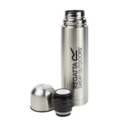 Regatta Thermoflasche Trinkflasche Vacuum Flask Edelstahl Silber - 500ml