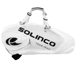 Solinco Racketbag Tour Team Whiteout (Schlägertasche, 2 Hauptfächer, Thermofach) Weiss 6er -Head || Wilson || YONEX Verkäufe SOL 6pk Bag Whiteout Tasche203 1200x1200 1