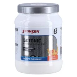 Sponser Energy Isotonic Sportdrink (isotonischer Durstlöscher Mit Fruchtigem Geschmack) Pfirsisch 1000g Dose