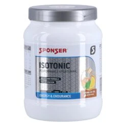 Sponser Energy Isotonic Sportdrink (isotonischer Durstlöscher Mit Fruchtigem Geschmack) Eistee 1000g Dose