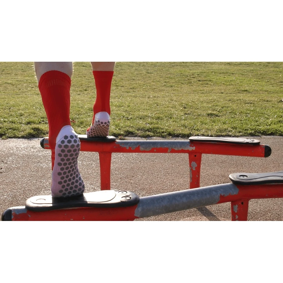 Shoesoxx Sportsocke Crew Cushion (Silikonstreifen, Maximaler Halt Im Schuh) Rot Herren - 1 Paar 3 Shoesoxx Sportsocke Crew Cushion (Silikonstreifen, Maximaler Halt Im Schuh) Rot Herren - 1 Paar – Bild 3