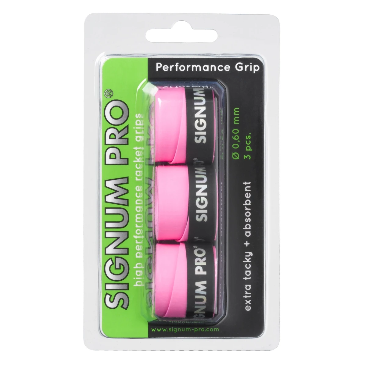 Signum Pro Overgrip Performance 0.6mm Pink 3er 1 Signum Pro Overgrip Performance 0.6mm Pink 3er
