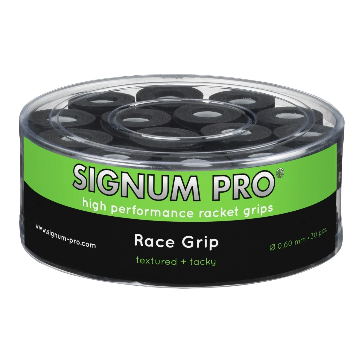 Signum Pro Overgrip Race 0.6mm Schwarz 30er Box 1 Signum Pro Overgrip Race 0.6mm Schwarz 30er Box