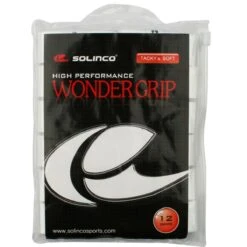 Solinco Overgrip Wonder 0.6mm Weiss 12er Clip-Beutel