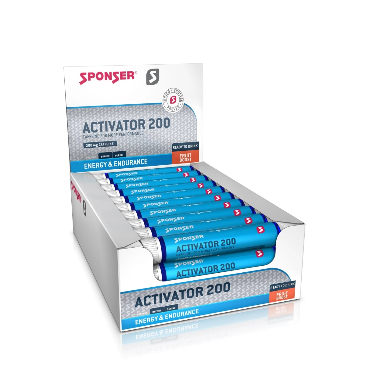 Sponser Activator 200 Ampulle (für Aufmerksamkeit Und Konzentration) Früchte 30x25ml Box 1 Sponser Activator 200 Ampulle (für Aufmerksamkeit Und Konzentration) Früchte 30x25ml Box