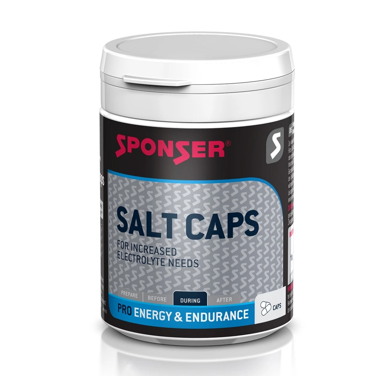 Sponser Energy Salt Caps (Elektrolytmischung Für Die Langstrecke) 120 Stück Dose 1 Sponser Energy Salt Caps (Elektrolytmischung Für Die Langstrecke) 120 Stück Dose
