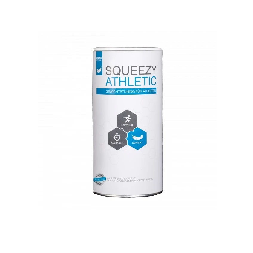 Squeezy Athletic Food (eiweisreicher Mahlzeitersatz) - Tomate - 550g Dose 1 Squeezy Athletic Food (eiweisreicher Mahlzeitersatz) - Tomate - 550g Dose