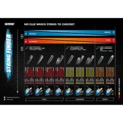 Topspin Tennissaite Hyber Sence (Spielgefühl+Kontrolle) Blau/natur 12m Set -Head || Wilson || YONEX Verkäufe String20Finder20DE 1053x1053 8