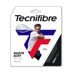 Besaitung Mit Tennissaite Tecnifibre Razor Soft Carbongrau -Head || Wilson || YONEX Verkäufe TECNIFIBRE RAZOR Soft 23 Saite201 1200x1200 2