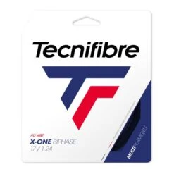 Tecnifibre Tennissaite X-One Biphase (Touch+Power) Schwarz 12m Set