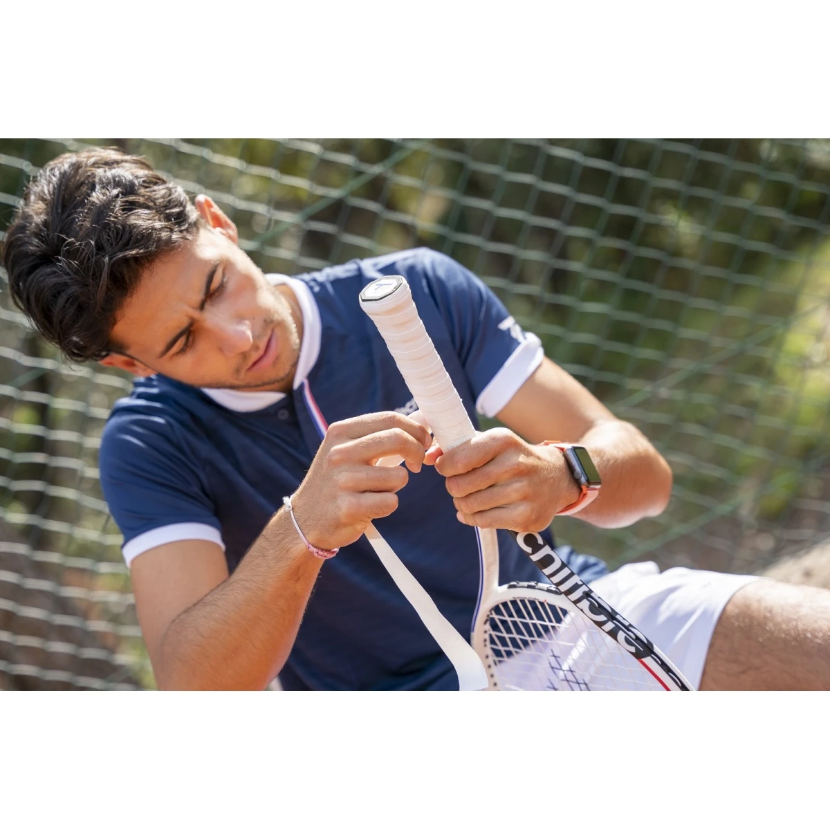 Tecnifibre Overgrip Contact Pro 0.6mm (Griffigkeit) Weiss 3er 2 Tecnifibre Overgrip Contact Pro 0.6mm (Griffigkeit) Weiss 3er – Bild 2