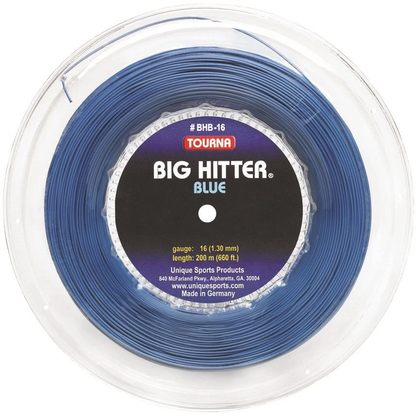 Tourna Big Hitter (Haltbarkeit+Kontrolle) Blau 220 Meter Rolle 1 Tourna Big Hitter (Haltbarkeit+Kontrolle) Blau 220 Meter Rolle