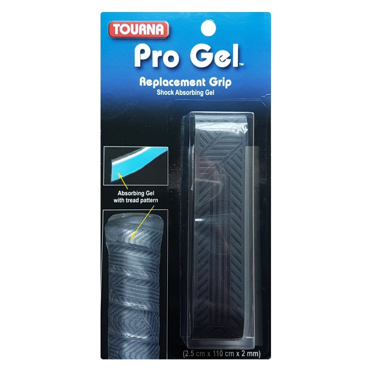 Tourna Basisband Pro Gel Schwarz - 1 Stück 1 Tourna Basisband Pro Gel Schwarz - 1 Stück