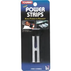 Tourna Bleiband Power Stripes H-Form Silber (6x Bleistreifen Je 3 Gramm)