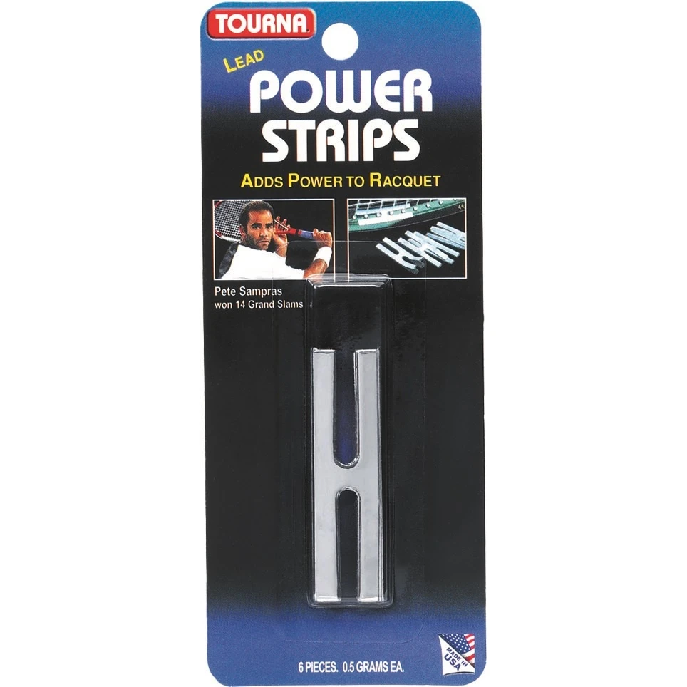 Tourna Bleiband Power Stripes H-Form Silber (6x Bleistreifen Je 3 Gramm) 1 Tourna Bleiband Power Stripes H-Form Silber (6x Bleistreifen Je 3 Gramm)