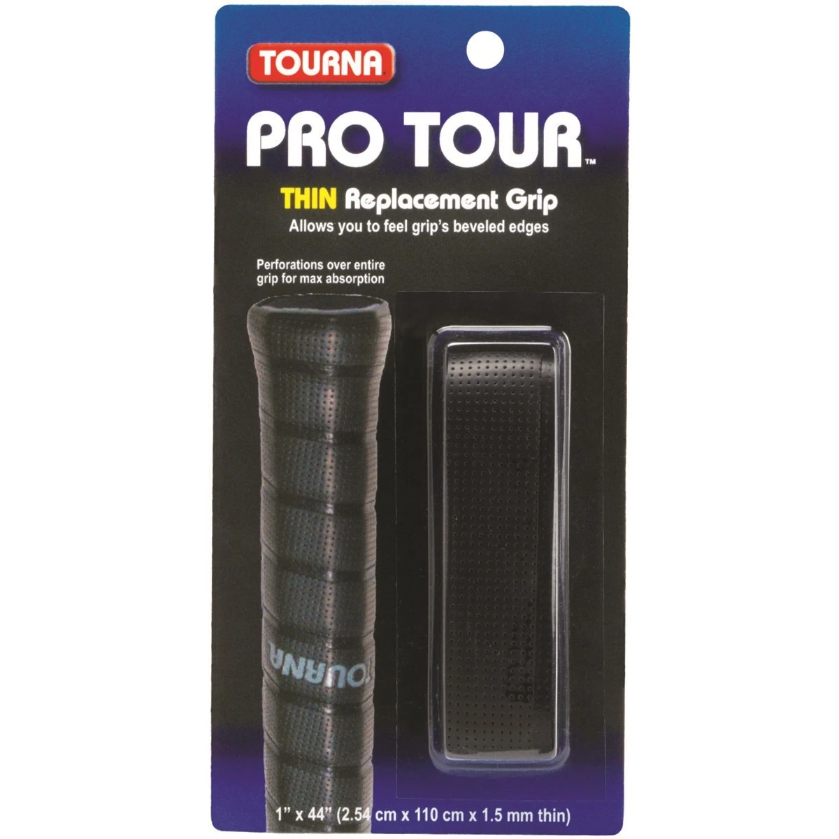 Tourna Basisband Pro Tour Schwarz - 1 Stück 1 Tourna Basisband Pro Tour Schwarz - 1 Stück