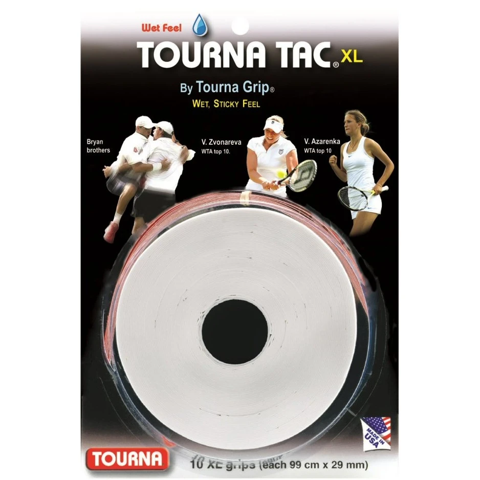 Tourna Overgrip Tac XL Weiss 10er Rolle 1 Tourna Overgrip Tac XL Weiss 10er Rolle